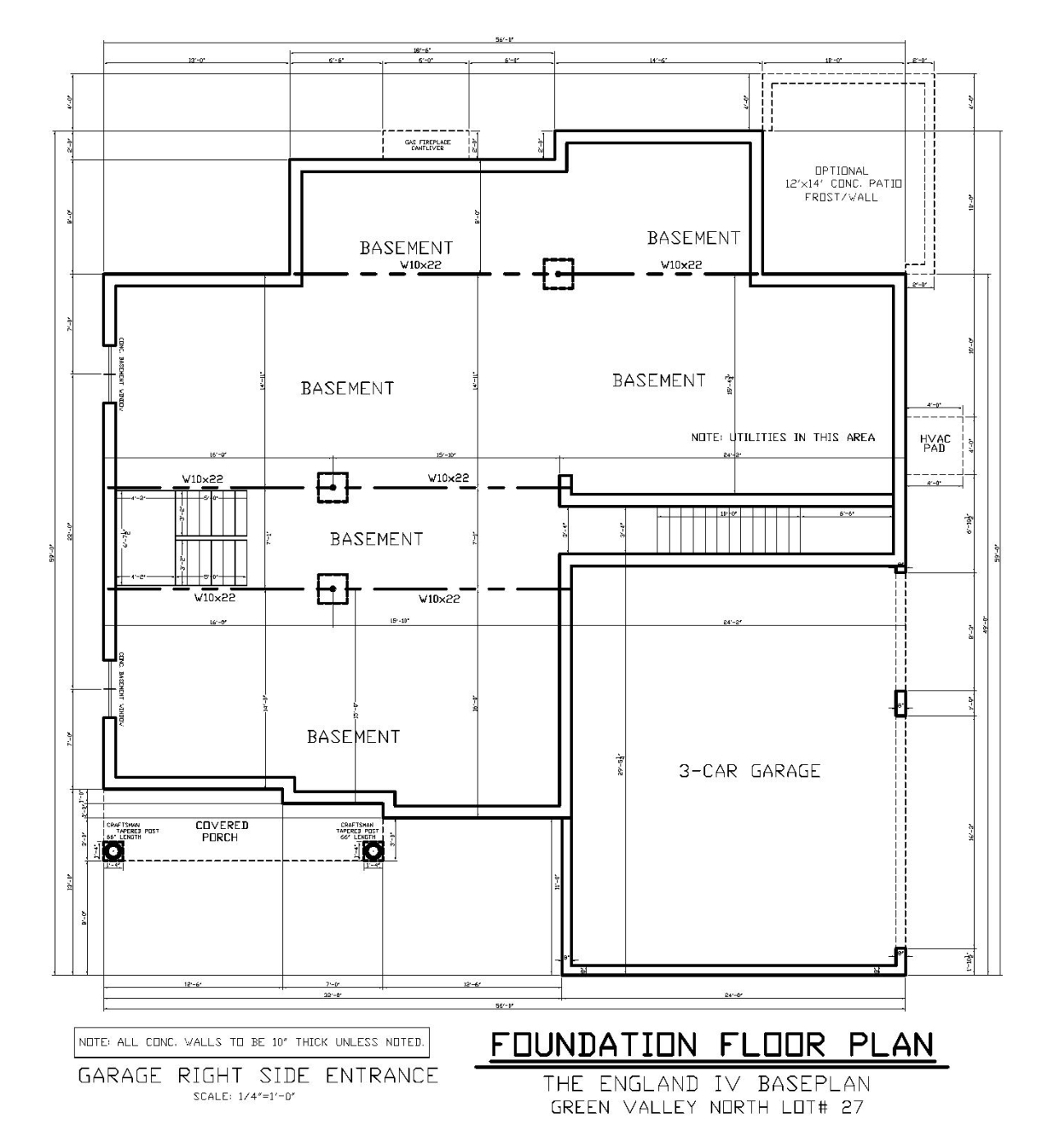 Foundation Plan